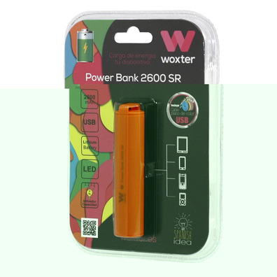 Woxter Powerbank 2600 mAh Orange