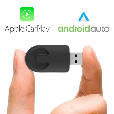 Xuda A5 Mini-Adaptador Inalámbrico Carplay/Android Auto