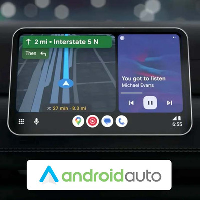 Xuda A5 Mini-Adaptador Inalámbrico Carplay/Android Auto