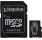 Tarjeta de memoria MicroSD XC 256GB Kingston Canvas Select + Adapt