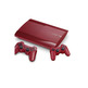 Playstation 3 Slim 500 GB (Rot) + 2 Dualshock 3