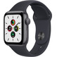 Apple Watch SE 2021 GPS 40 mm Caja de Aluminio Gris espacial/Correa Deportiva Negro Medianoche