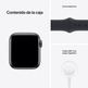 Apple Watch SE 2021 GPS 40 mm Caja de Aluminio Gris espacial/Correa Deportiva Negro Medianoche