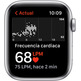 Apple Watch SE 2021 GPS 44 mm Caja de Aluminio en Plata/Correa Deportiva Azul Abismo