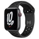 Apple Watch SE Nike 2021 GPS/Cellular 44 mm Gris Espacial/Correa Deportiva Nike Antracita Negro