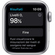 Apple Watch Series 6 GPS/Cellular 40mm Caja de Aluminio en Plata/Correa Deportiva Blanca