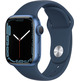 Apple Watch Series 7 GPS 41 mm Caja Aluminio en Azul/Correa deportiva Azul Abismo