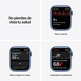 Apple Watch Series 7 GPS 41 mm Caja Aluminio en Azul/Correa deportiva Azul Abismo