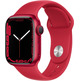 Apple Watch Series 7 GPS 41 mm Caja de Aluminio en Rojo/Correa deportiva Roja