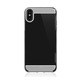 Fall transparent Air Case für Apple iPhone X Black Rock