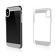 Fall transparent Air Case für Apple iPhone X Black Rock