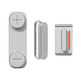 Ersatz Button Set iPhone 5 Silber