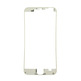 Front Frame with Hot Glue for iPhone 6 Plus White