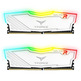 Memoria RAM Teamgruppe Delta R 8GB (2x4GB) 2400 Mhz Blanco