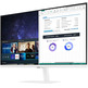 Monitor LED 27 '' Samsung Smart M5 Blanco