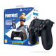 Pack Dualshock 4 V2 Schwarz   Neo Versa Fornite