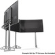 Playseat-Soporte de TV Triple