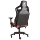 Stuhl Corsair Gaming T1 Race Rot