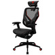 Stuhl-Gaming-Thunder X3 YAMA 7 Ultimate, Schwarz/Rot