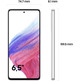 Smartphone Samsung Galaxy A53 6GB/128GB 6.5 '' 5G Blanco