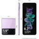 Smartphone Samsung Galaxy Z Flip3 8GB/256GB 6.7 " 5G Lavanda