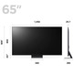 Televisor LG UHD 65UR91006LA 65 " (2023) Ultra HD 4K/Smart TV/HDMI 2.1