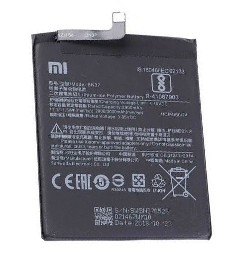 Repuesto Batería Xiaomi Redmi 6/6A (2900mAh)