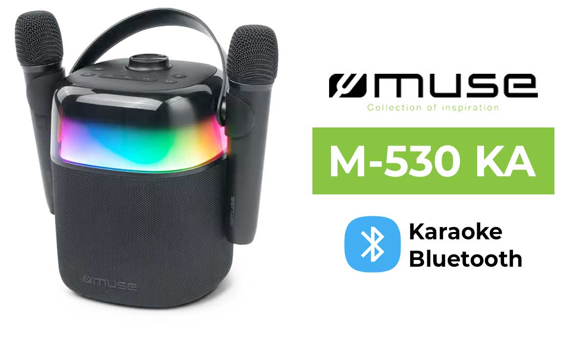 Muse M-530 Altavoz Portátil Karaoke Bluetooth