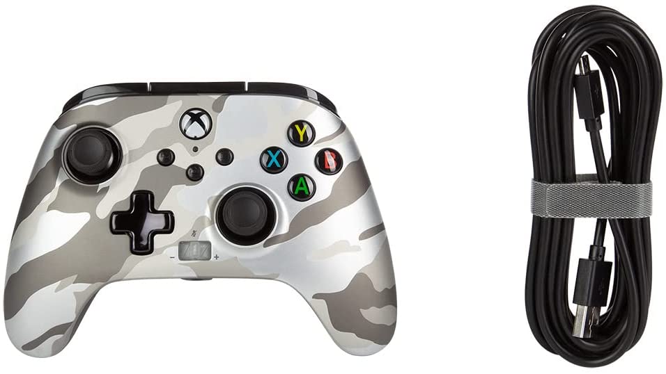 Power A Enhanced Wired Controller Artic Camo Xbox Series X S