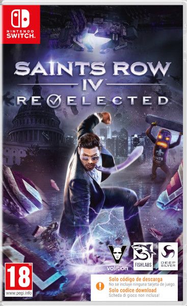 Saints Row IV Re Elected Code in einem Box Switch